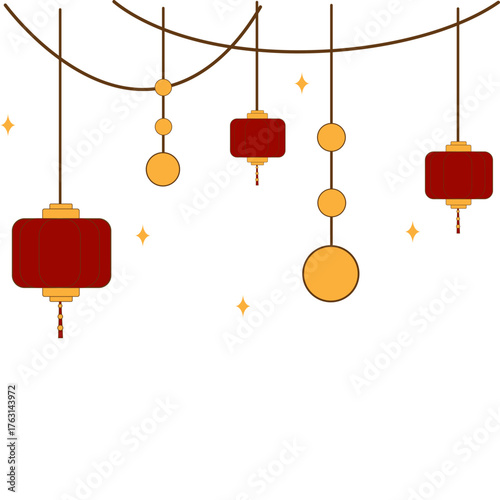 Chinese New Year Lantern Decoration