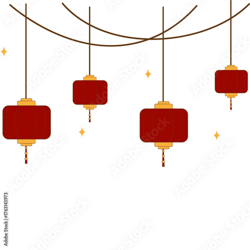 Chinese New Year Lantern Decoration