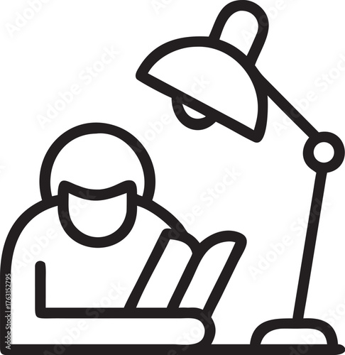 Vector illustration sketch of a man's hat as a business concept symbol