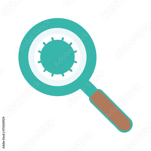 Magnifying Glass Icon for Web and Graphic Design
