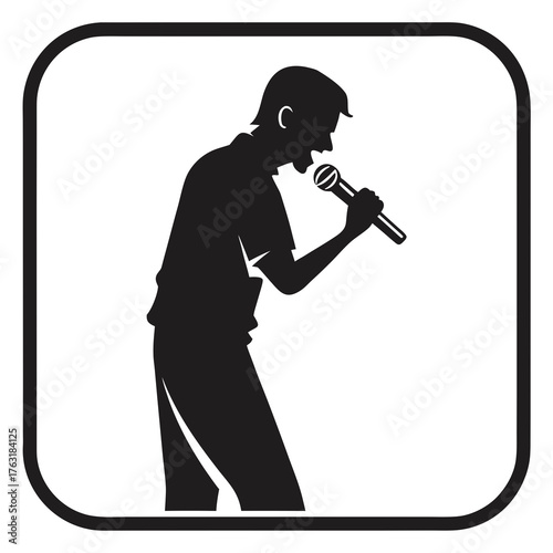 jazz musician silhouette
