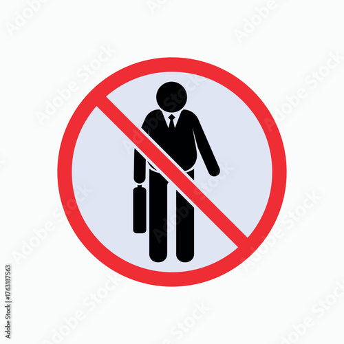 No Broker Icon. Free Agency. Without Middleman. Direct Selling Symbol. 