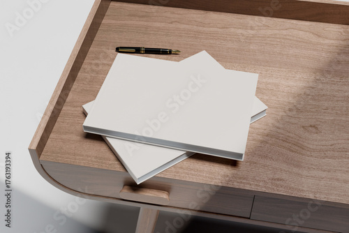 A4 Landscape Magazine Blank