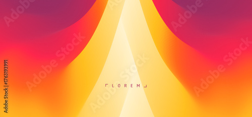 Abstract background. Dynamic effect. Bright gradients. Flame. Cover design template. Illustration for brochure, poster, cover, card, presentation, flyer or banner.