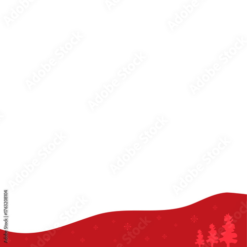 Christmas Wave Footer