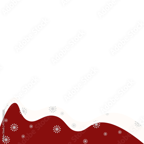 Christmas Wave Footer