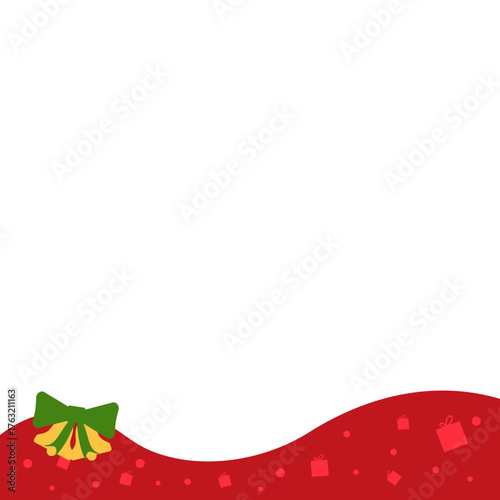 Christmas Wave Footer