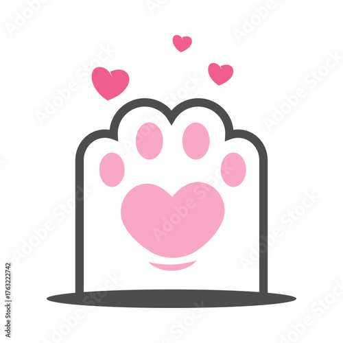 Pet shop logo icon design