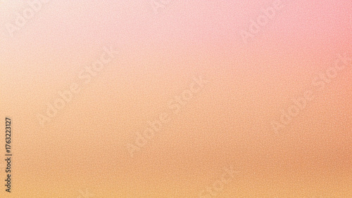 Soft pink and warm orange gradient background, subtle glitter texture, elegant design backdrop, festive feel, dreamy aesthetic wallpaper, luxury template, creative graphic resource for projects.