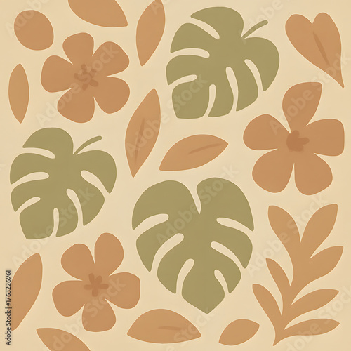 seamless floral background