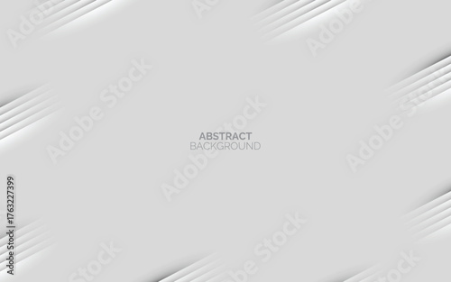 Abstract Geometric modern white and gray color . Modern Minimal and Creative Trend design modern white pattern.