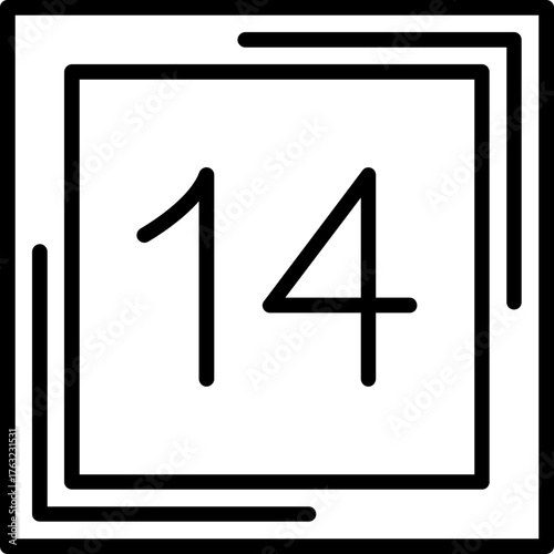 Fourteen Icon