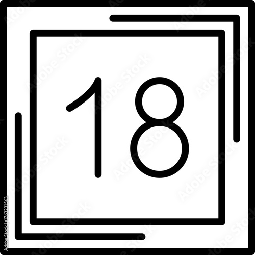 Eighteen Icon