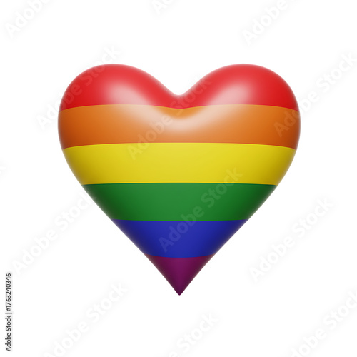 Vibrant rainbow heart symbol representing love, pride, and diversity for LGBTQ+ awareness and celebration campaigns Free Download Vibrant rainbow heart symbol representing love, pride, and diversity for LGBTQ+ awareness and celebration campaigns - GFXLoad