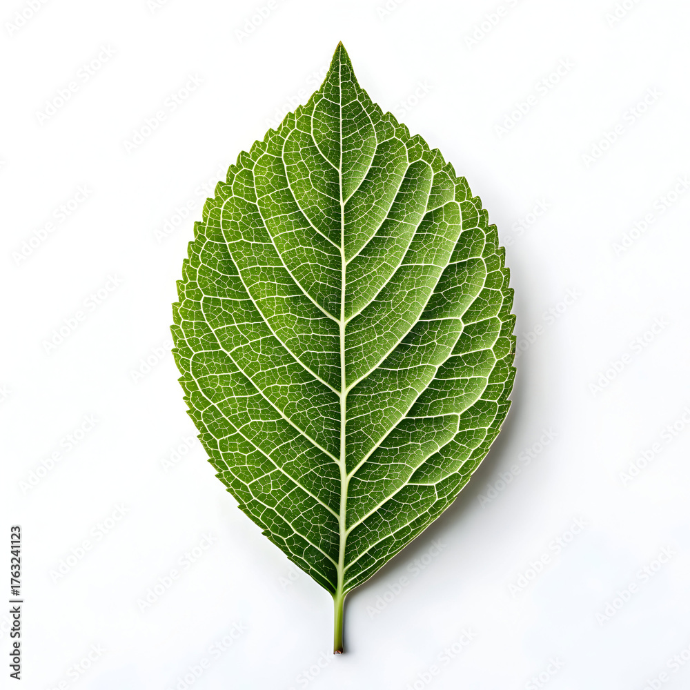 Fototapeta premium Aesthetic leaf flat lay