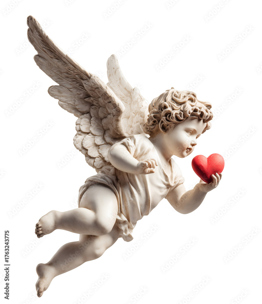 Fototapeta premium Angel with Heart