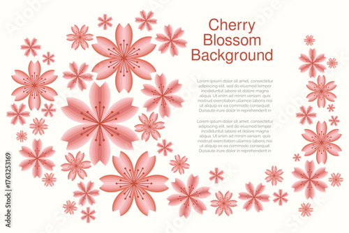 Blossom compilation Vector