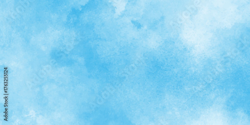 white and blue watercolor background. blue watercolor splash stroke background ,blue watercolor background with abstract sky border design. Abstract blue watercolor illustration banner,