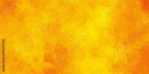 Yellow watercolor background for your design. Watercolor painting soft textured. Yellow watercolor background. orange and yellow background with watercolor. 