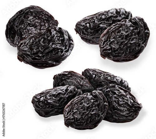 Wallpaper Mural rich, dark prunes offering a luxurious and deep flavor, perfect for healthy snack campaigns and highlighting natural sweetness in baking products Torontodigital.ca