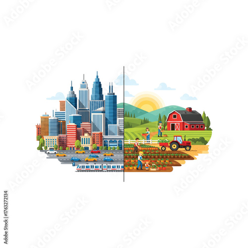 City vs Rural Comparison