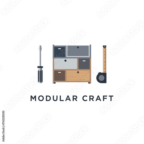 Modular Craft Furniture Assembly Tools Logo
