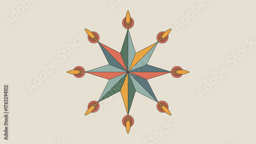 A shopping cart icon resting on a checkered platform against a light green colored background view