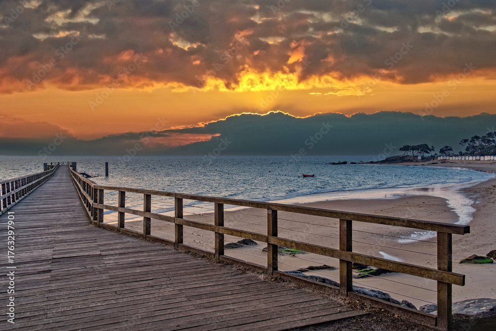 Fototapeta premium Plage des Dames, Noirmoutier