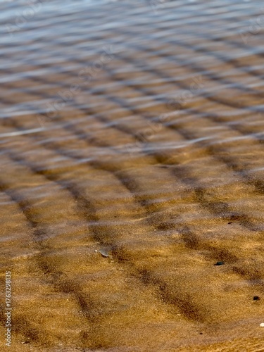 sand dunes and water