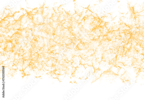 Abstract golden and white glittering swirls with dark nebula backdrop isolated on transparent background Hand Draw