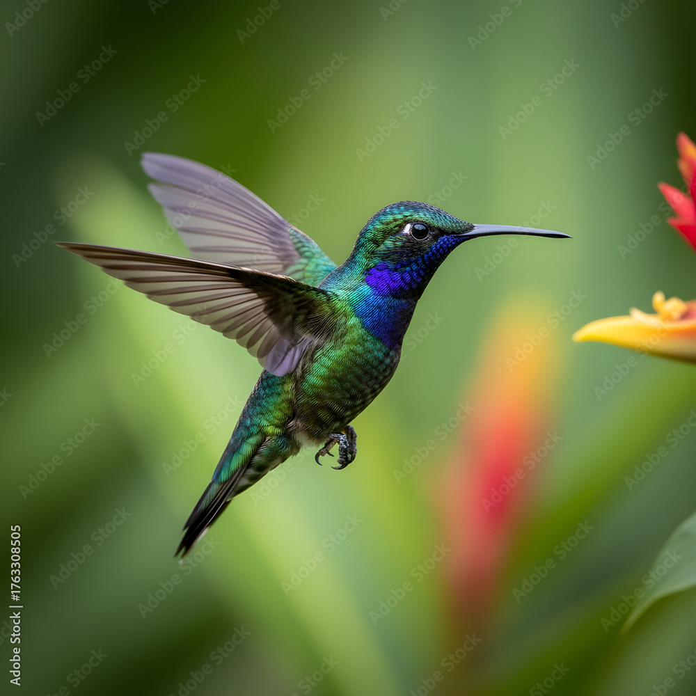 Fototapeta premium hummingbird in flight