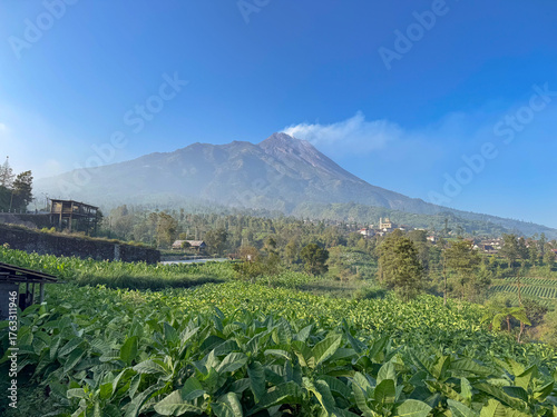 Mount Merapi Volcano