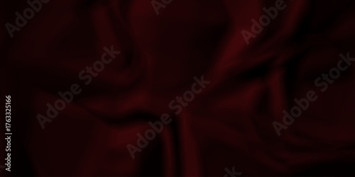 dark red silk crumpled rumple crushed cloth background	