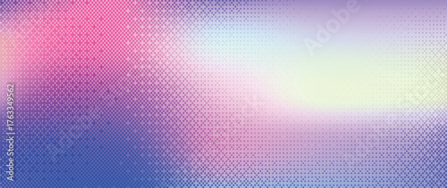Minimal bitmap texture featuring pixel layout and pastel gradient. Great fit for y2k-inspired backgrounds or design overlays. Vector illustration