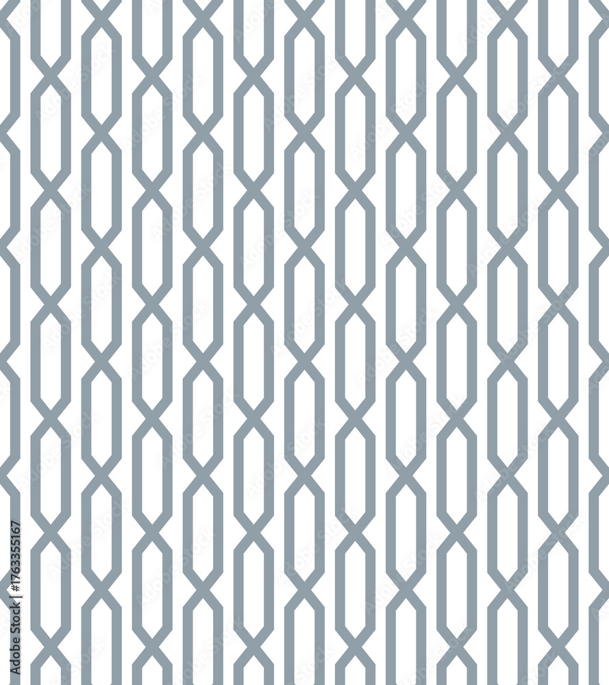Fototapeta premium Seamless geometric pattern. Modern background with intersecting stripes.