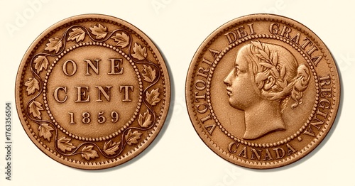 1859 Canadian Penny