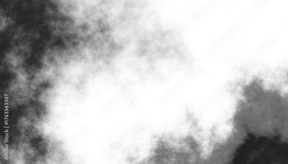 Fototapeta premium Realistic dry ice smoke clouds fog overlay perfect for compositing into your shots. Simply drop it in and change its