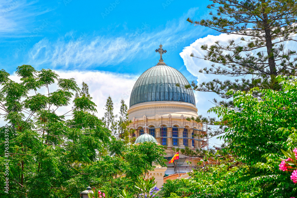 Obraz premium Agios Andreas Kirche in Patras, Peleppones (Griechenland)