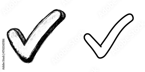 The correct answer mark is represented by a simple green check mark icon in modern form