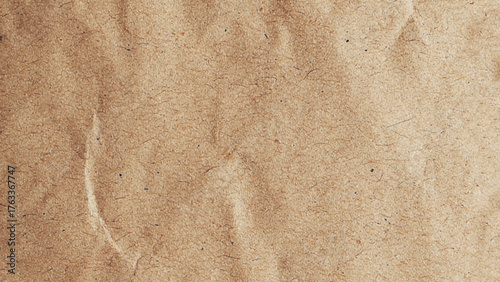 Abstract crumpled and creased recycle brown paper texture background. Vector idea