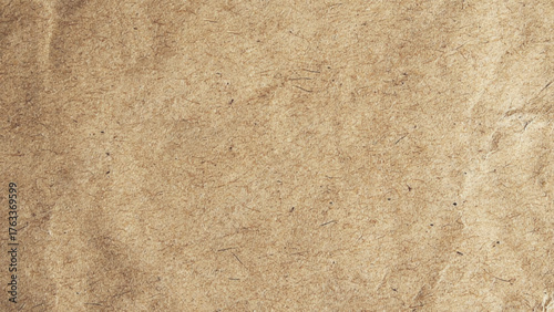 Brown craft paper background or texture. Vector idea