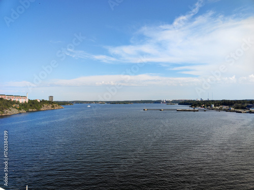 Wallpaper Mural Uppsala town in Sweden seen from the cruiser Torontodigital.ca