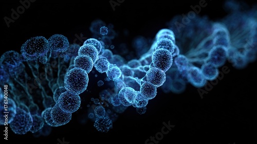 DNA double helix molecular structure