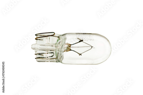 Car Light Bulbs 12 V 3 W isolated on transparent background. Png image
