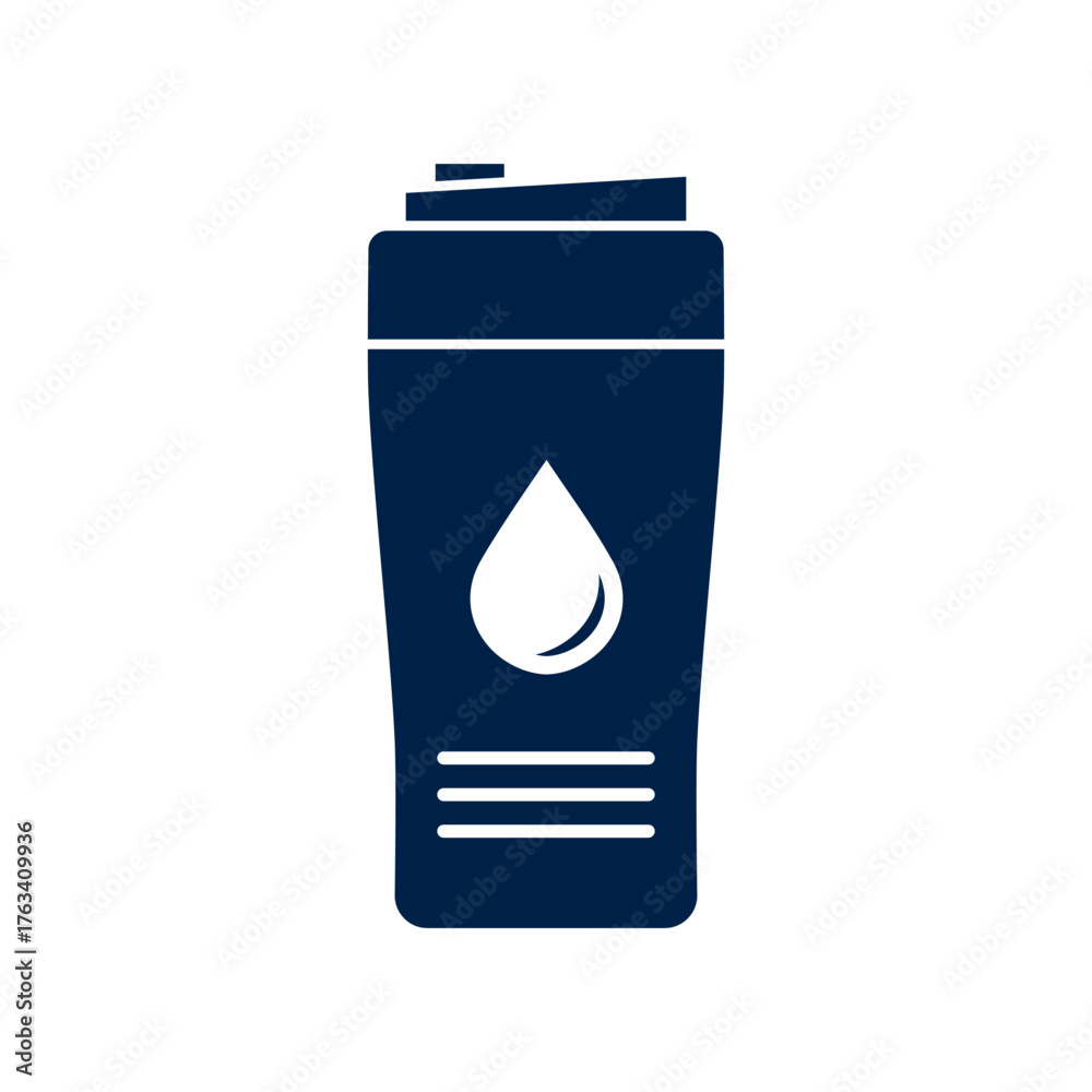 Fototapeta premium Tumbler vector illustration icon design trendy