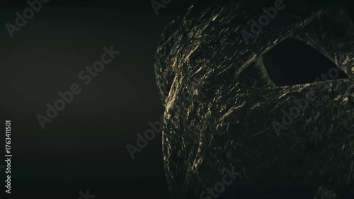 Macro View of Tree Roots - Cinematic 3D Nature Background for Presentation and Title Design