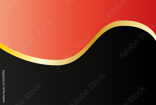 Fondo navideño ondulado negro, rojo y ondulado 