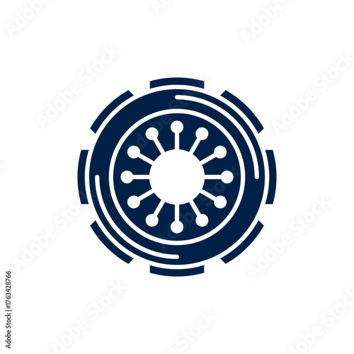 Car clutch vector illustration icon design trendy