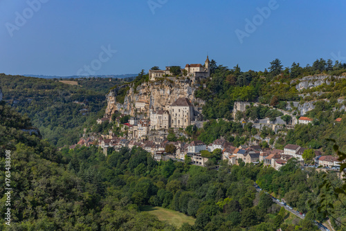 The medieval town of Rocamadour