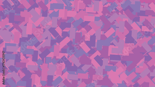 Abstract background with geometric shapes in shades of pink and purple creating a modern and vibrant design for various creative projects